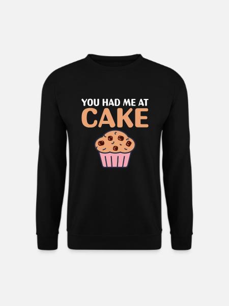 Cake Lover Cake Gift - Unisex Sweatshirt - black