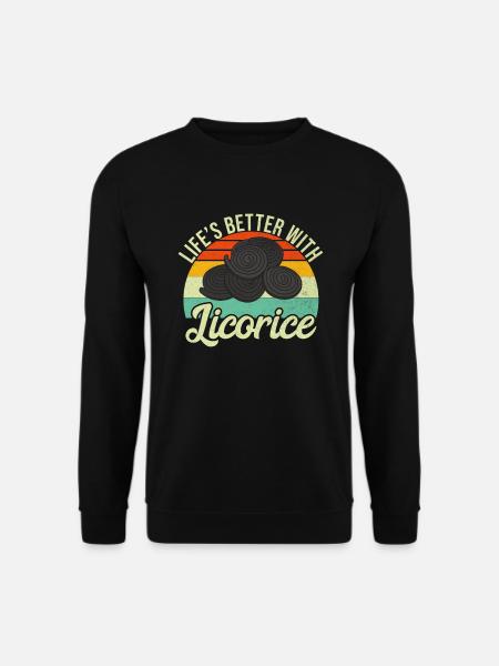 Licorice Gifts - Unisex Sweatshirt - black