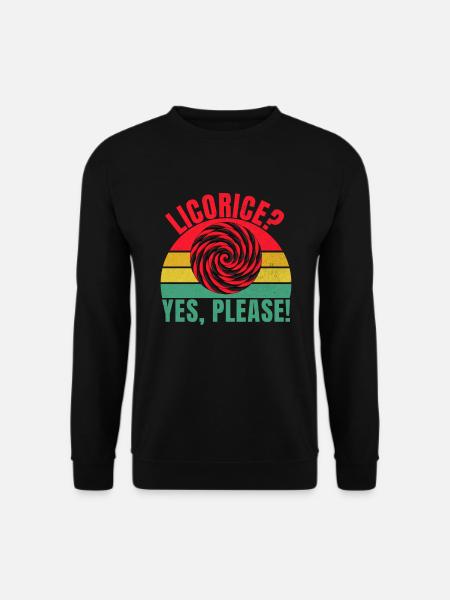 Cadeaux de réglisse - Sweat-shirt Unisexe - noir