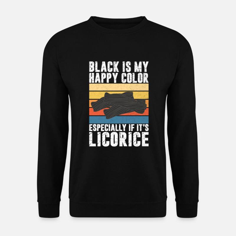Cadeaux de réglisse - Sweat-shirt Unisexe - noir