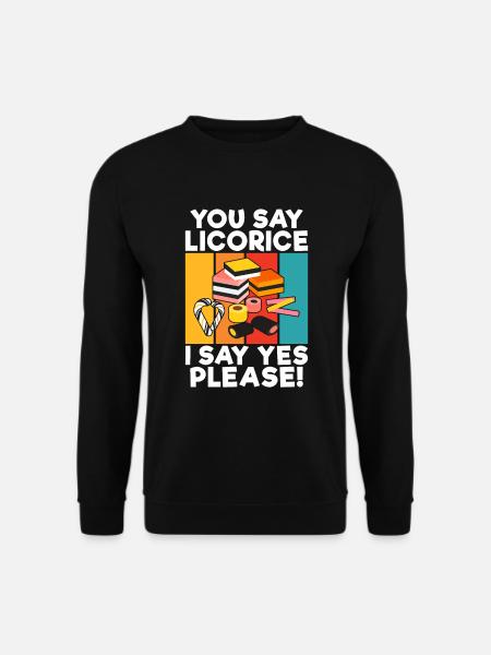Licorice Gifts - Unisex Sweatshirt - black
