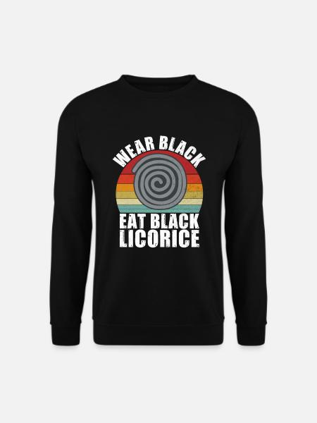 Licorice Gifts - Unisex Sweatshirt - black
