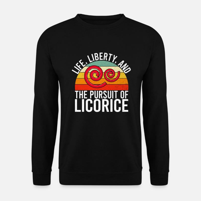 Cadeaux de réglisse - Sweat-shirt Unisexe - noir