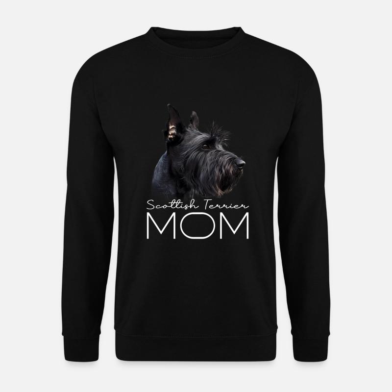 Scottish Terrier Mom - Unisex Sweatshirt - black