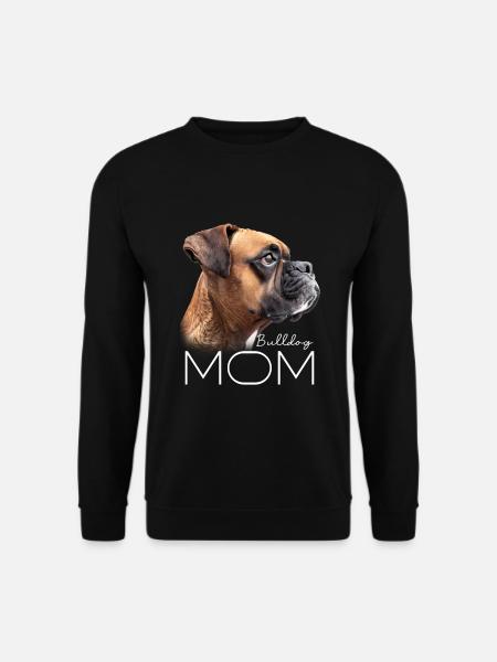 Bulldog Mom - Unisex Sweatshirt - black