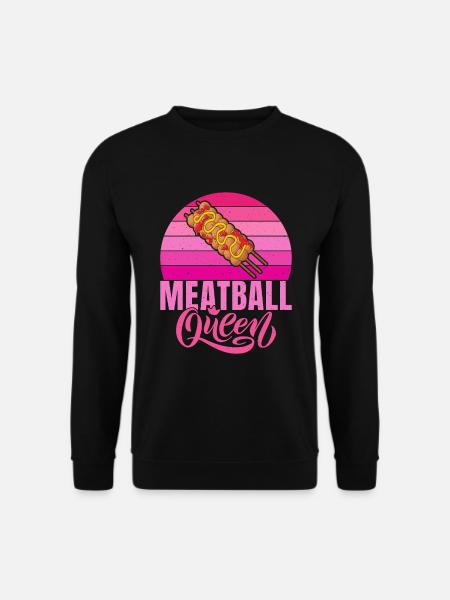 Meatball Lovers Gifts - Unisex Sweatshirt - black