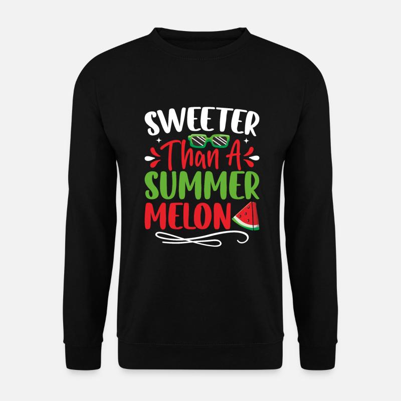 Melon Gift - Unisex Pullover - Schwarz