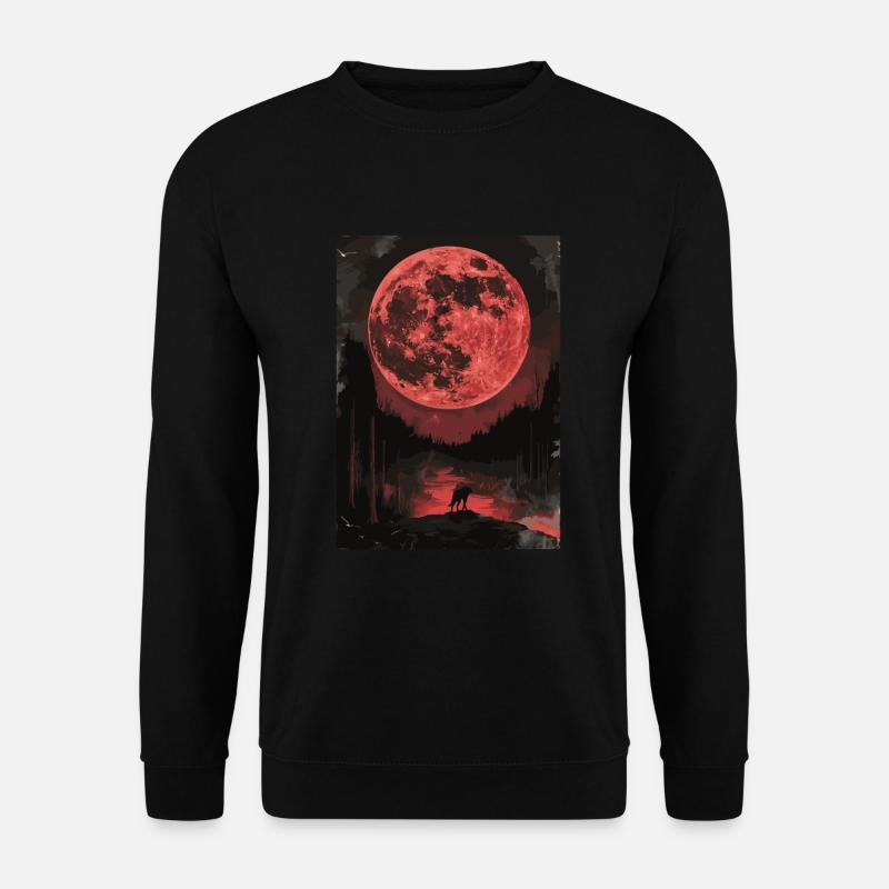 Der Blutmond Tarot - Unisex Pullover - Schwarz