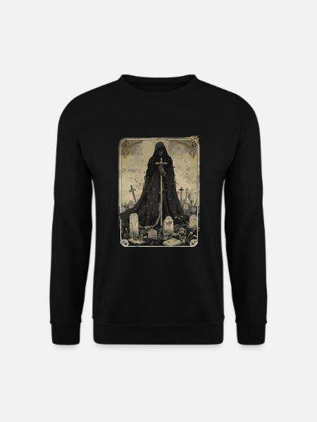 Der Grabwächter Tarot - Unisex Pullover - Schwarz