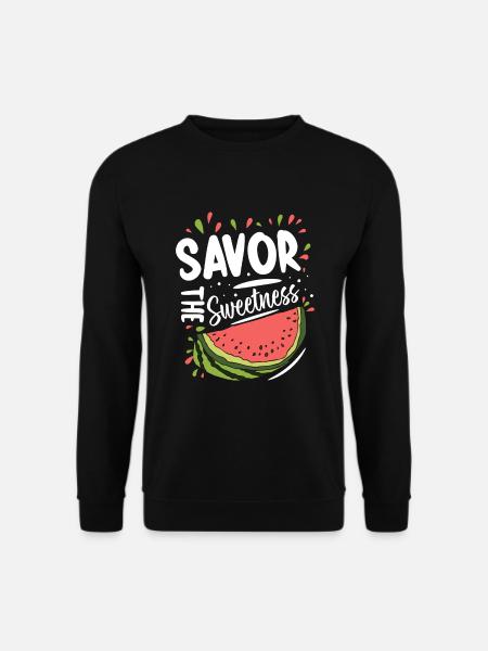 Melon Poison - Unisex Sweatshirt - black