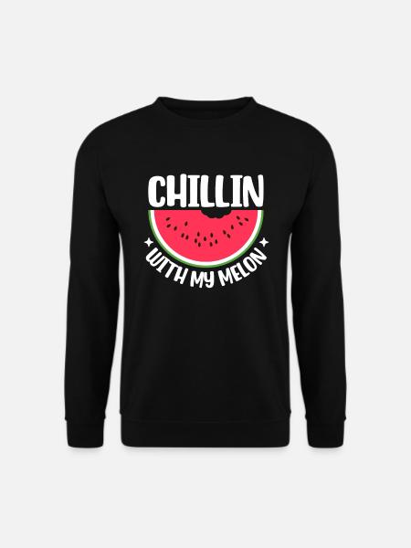 Melon Gift - Unisex Pullover - Schwarz