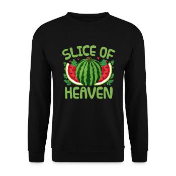 Melon Poison - Sweat-shirt Unisexe - noir - Devant - Alina (178cm) & Michal (187cm)