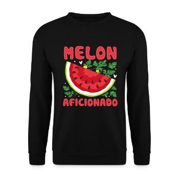 Melon Poison - Sweat-shirt Unisexe - noir - Devant - Alina (178cm) & Michal (187cm)