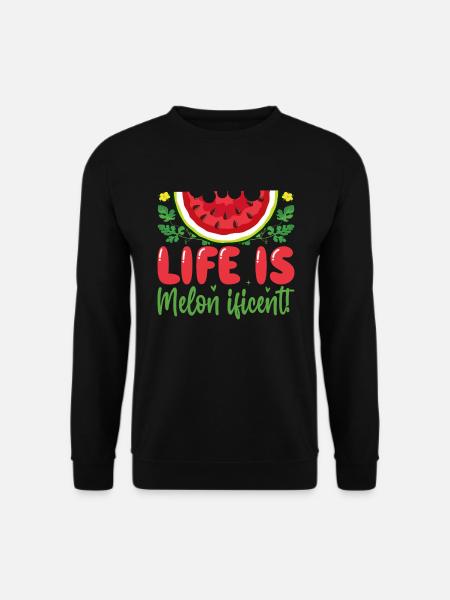 Melon Poison - Unisex Sweatshirt - black