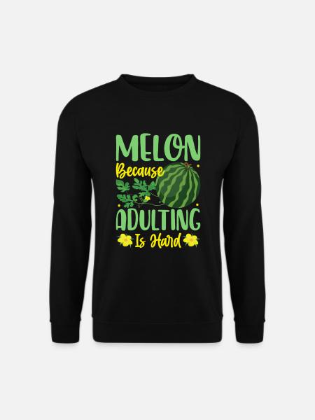 Melon Poison - Sweat-shirt Unisexe - noir