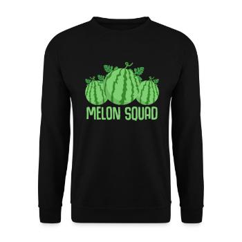 Melon Poison - Sweat-shirt Unisexe - noir - Devant - Alina (178cm) & Michal (187cm)