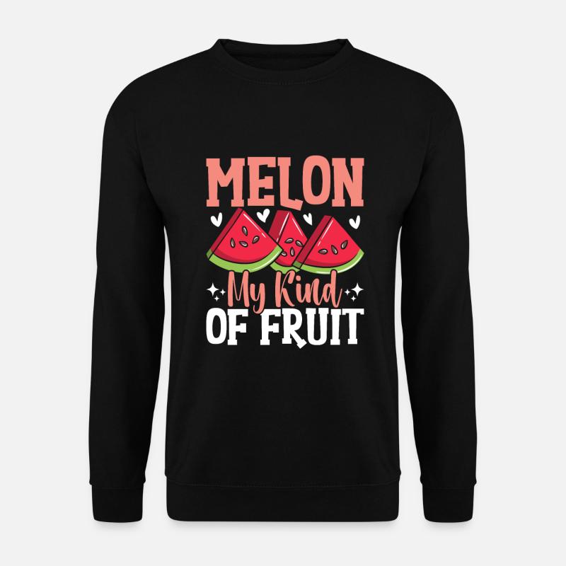 Melon Gift - Unisex Pullover - Schwarz