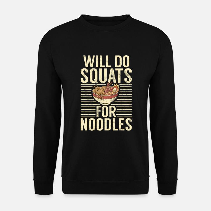 Noodle Lover Gifts - Unisex Sweatshirt - black