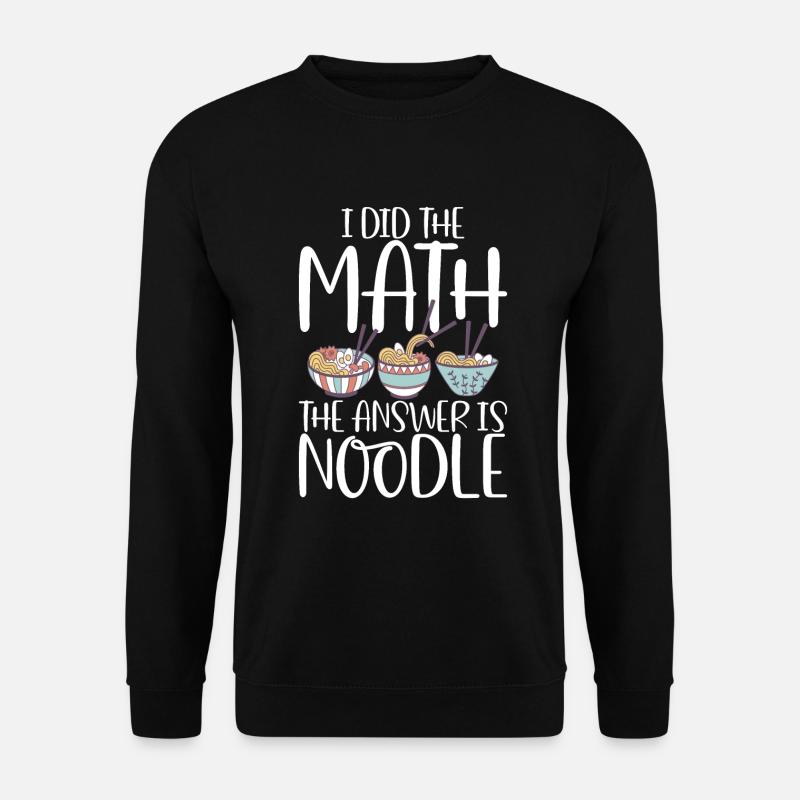 Noodle Lover Gifts - Unisex Sweatshirt - black