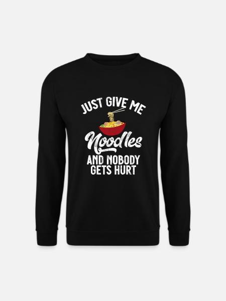 Noodle Lover Gifts - Unisex Sweatshirt - black