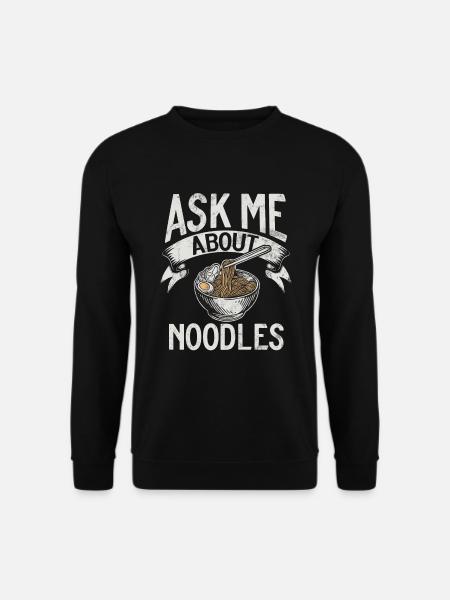 Noodle Lover Gifts - Unisex Sweatshirt - black