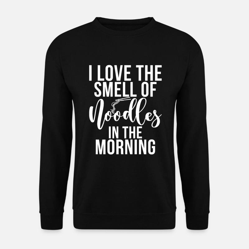 Noodle Lover Gifts - Unisex Pullover - Schwarz