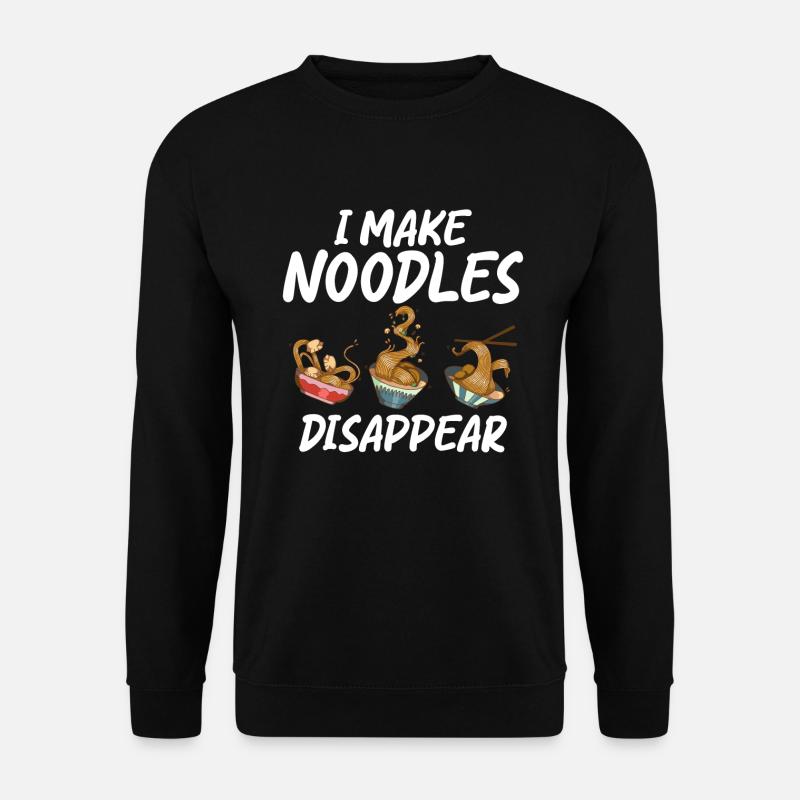 Noodle Lover Gifts - Unisex Pullover - Schwarz