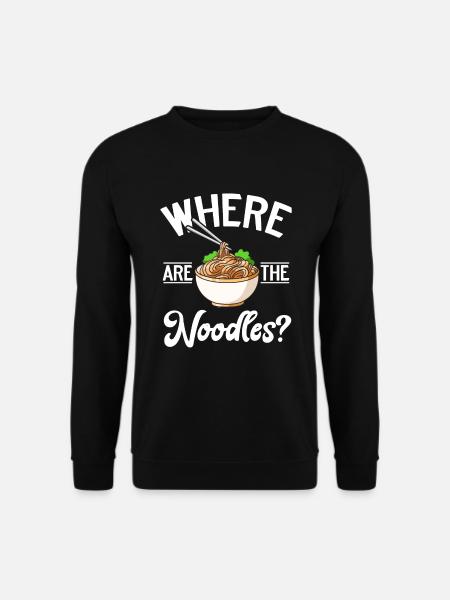 Noodle Lover Gifts - Unisex Sweatshirt - black