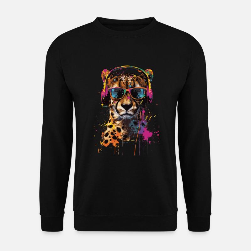 Gepard - Unisex Pullover - Schwarz
