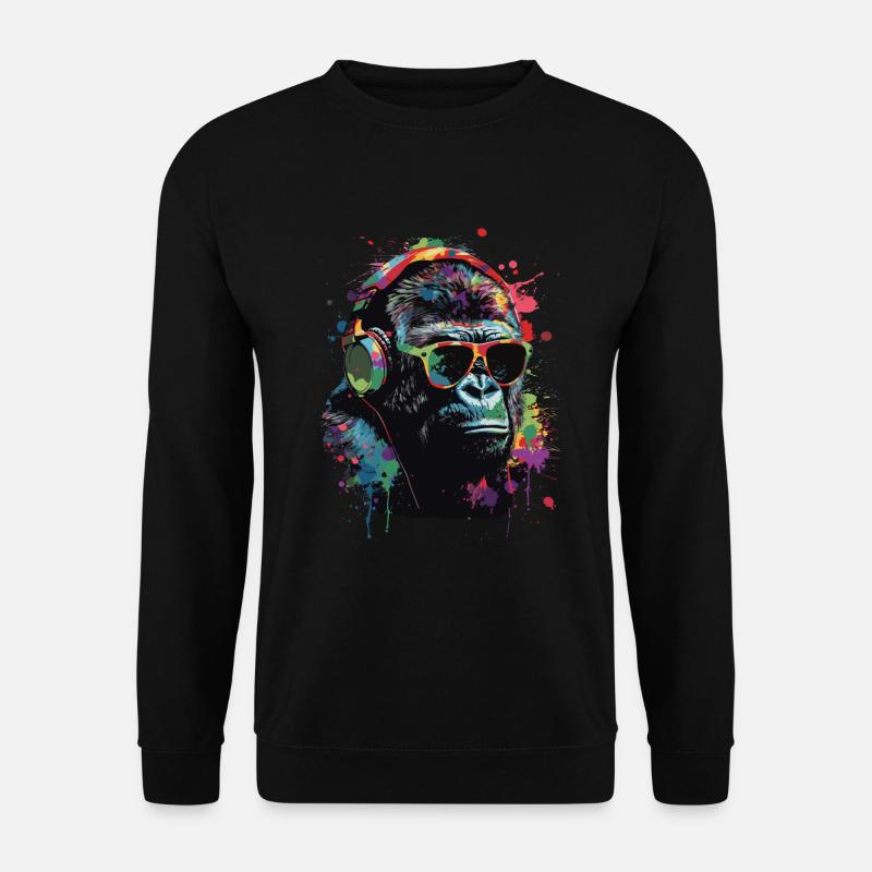 Gorilla - Unisex Sweatshirt - black