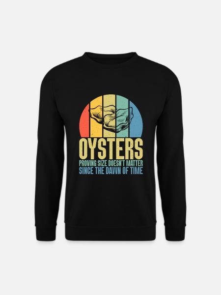 Cadeaux d’huîtres - Sweat-shirt Unisexe - noir