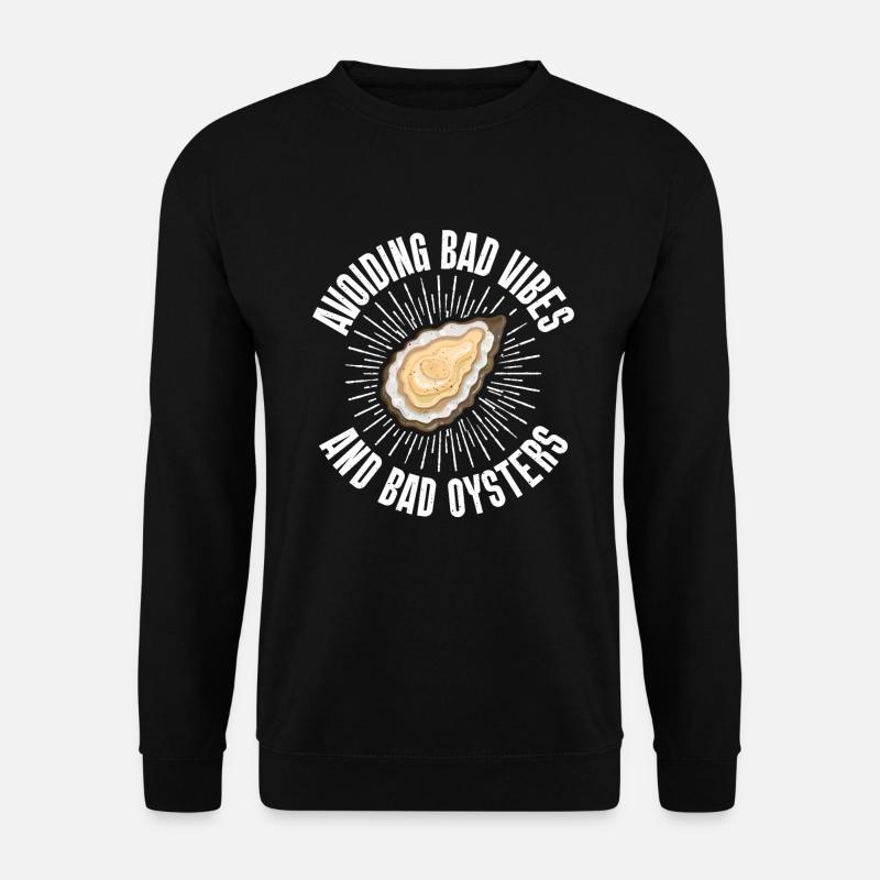 Cadeaux d’huîtres - Sweat-shirt Unisexe - noir
