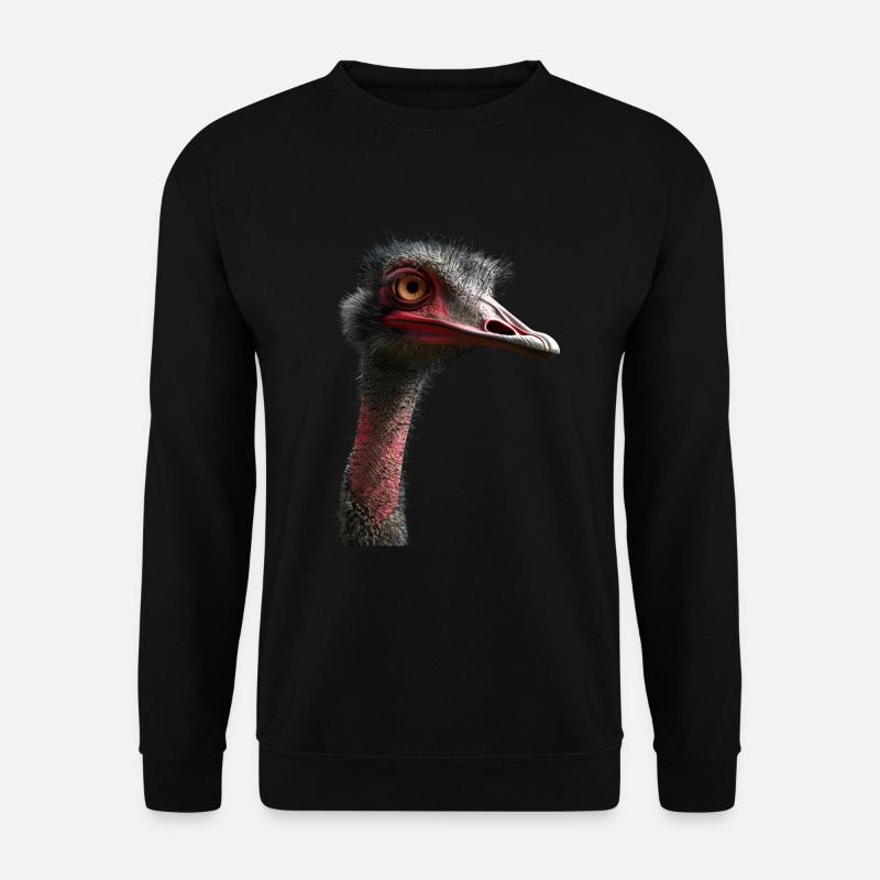 Ostrich - Unisex Sweatshirt - black