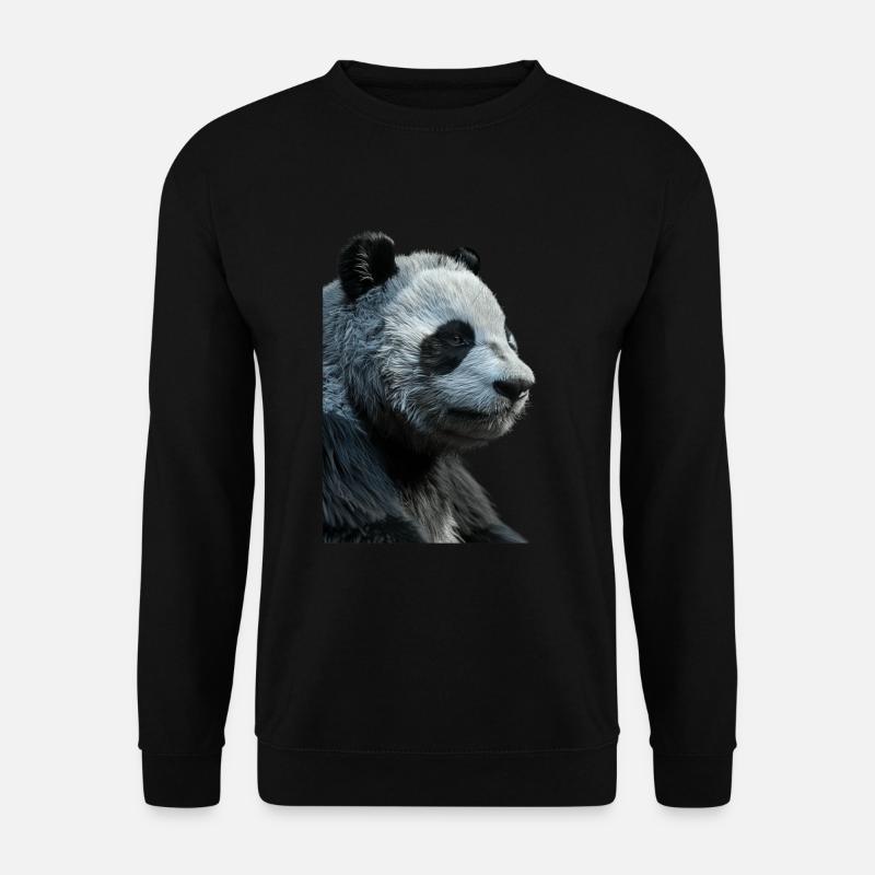 Panda - Unisex Sweatshirt - black