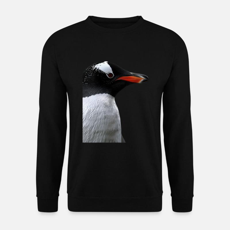 Pinguin - Unisex Pullover - Schwarz