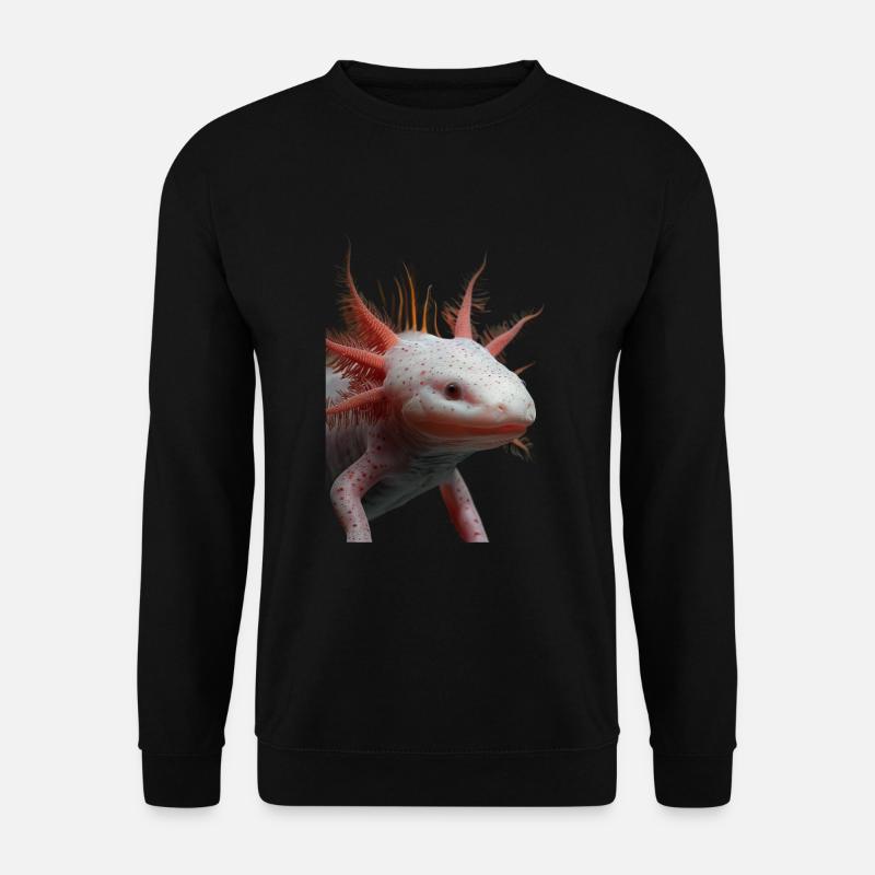 Axolotl - Unisex Pullover - Schwarz