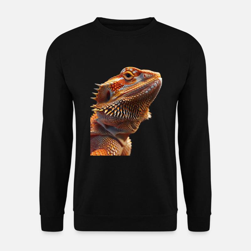 Bearded Dragon - Unisex Sweatshirt - black