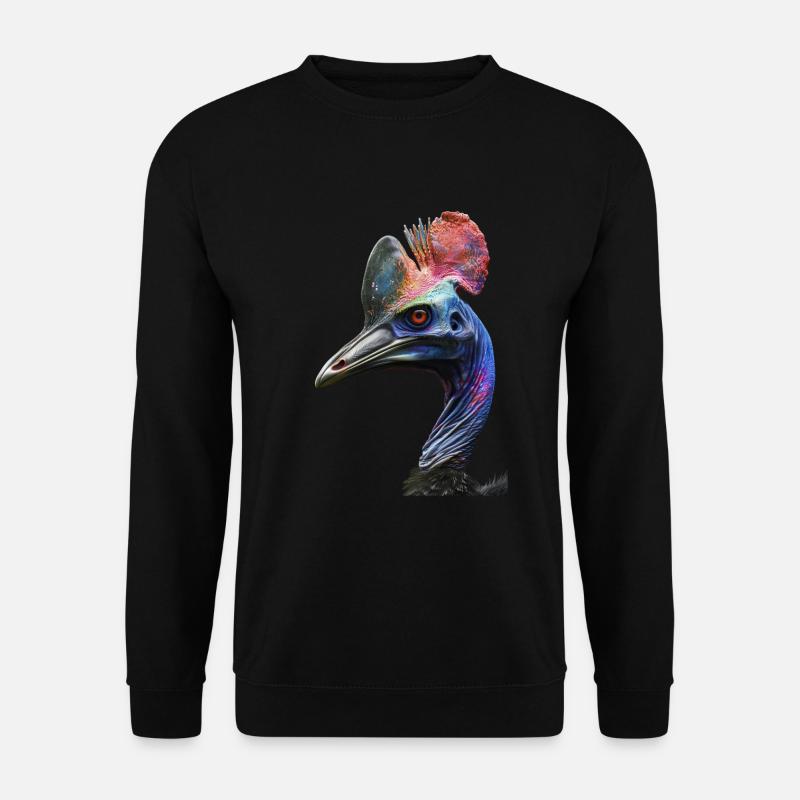 Kasuar - Unisex Pullover - Schwarz
