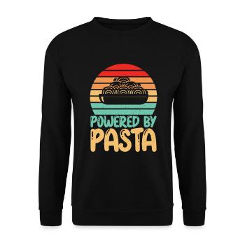 Cadeaux pour les amateurs de pâtes - Sweat-shirt Unisexe - noir - Devant - Alina (178cm) & Michal (187cm)