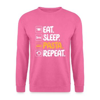 Cadeaux pour les amateurs de pâtes - Sweat-shirt Unisexe - rose - Devant