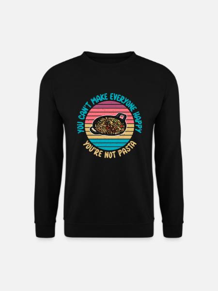 Pasta Lover Gifts - Unisex Sweatshirt - black