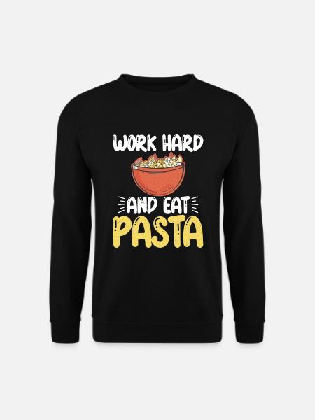 Pasta Lover Gifts - Unisex Sweatshirt - black