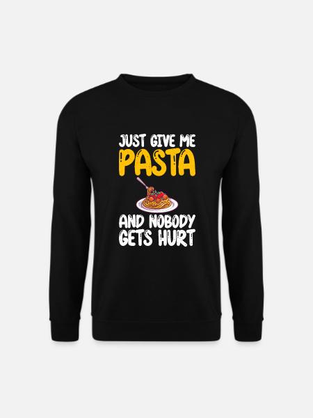 Pasta Lover Gifts - Unisex Sweatshirt - black