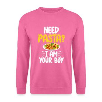 Cadeaux pour les amateurs de pâtes - Sweat-shirt Unisexe - rose - Devant