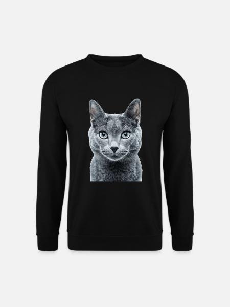 Russian Blue - Unisex Sweatshirt - black