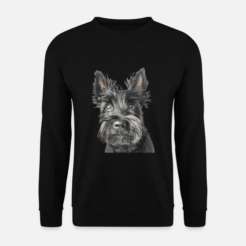 Scottish Terrier - Unisex Sweatshirt - black