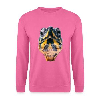 Schildkröte - Unisex Pullover - Pink - Vorne