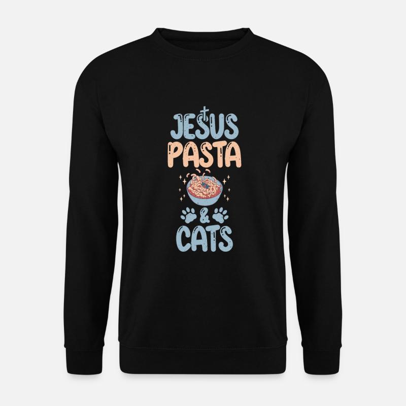 Pasta Lover Gifts - Unisex Sweatshirt - black