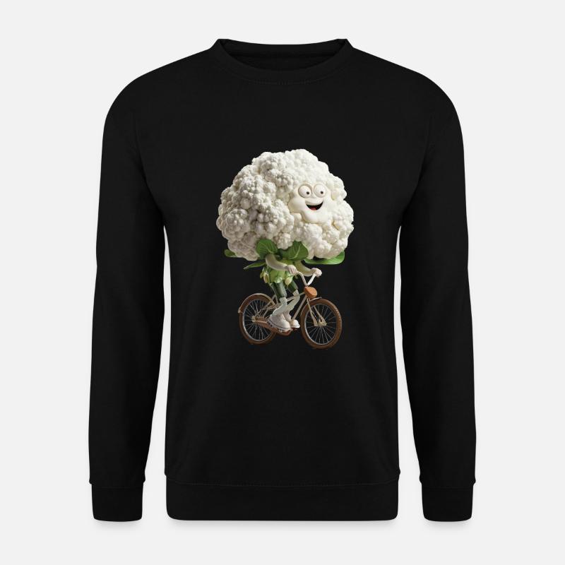 Blumenkohl - Unisex Pullover - Schwarz
