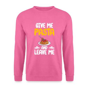 Cadeaux pour les amateurs de pâtes - Sweat-shirt Unisexe - rose - Devant